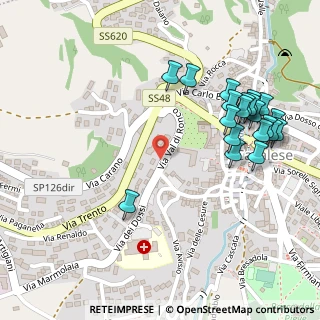 Mappa Via Val di Ronco, 38033 Cavalese TN, Italia (0.289)