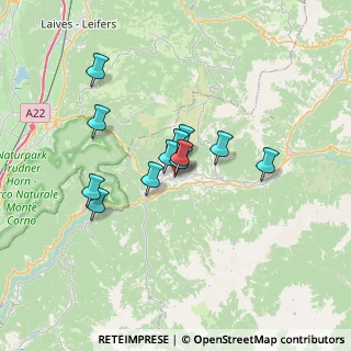 Mappa Via Val di Ronco, 38033 Cavalese TN, Italia (4.87583)