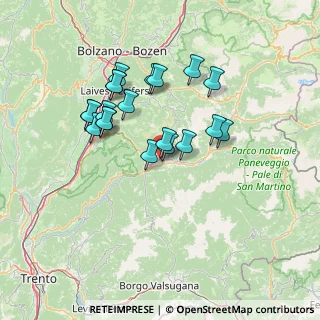 Mappa Via Scario, 38033 Cavalese TN, Italia (12.123)