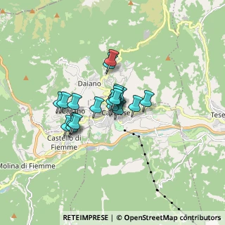 Mappa Via Scario, 38033 Cavalese TN, Italia (1.05316)