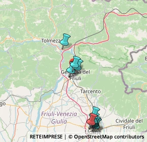 Mappa Via Canciole, 33013 Gemona del Friuli UD, Italia (17.22077)