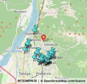 Mappa Via Canciole, 33013 Gemona del Friuli UD, Italia (1.8305)