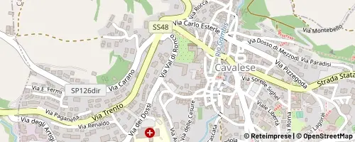 Mappa Cavalese