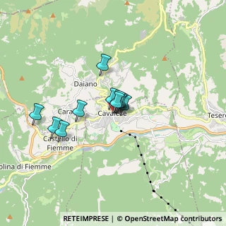 Mappa Piazza Giuseppe Verdi, 38033 Cavalese TN, Italia (1.05364)