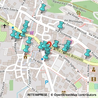 Mappa Piazza Demetrio Leonardi, 38033 Cavalese TN, Italia (0.1095)