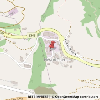 Mappa Località Piera, 12, 38038 Tesero, Trento (Trentino-Alto Adige)