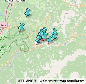 Mappa Via Fratelli Bronzetti, 38033 Cavalese TN, Italia (3.42182)