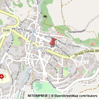 Mappa Via Torino, 223, 38033 Cavalese, Trento (Trentino-Alto Adige)