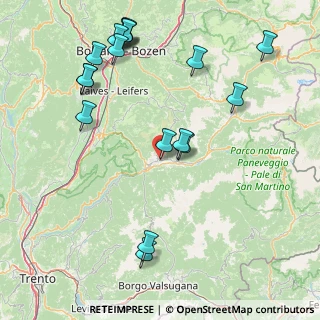 Mappa Via Sighel, 38033 Cavalese TN, Italia (19.33111)
