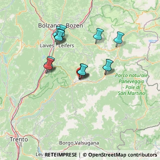 Mappa Via Fratelli Bronzetti, 38033 Cavalese TN, Italia (12.928)