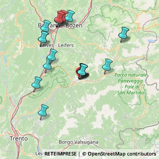 Mappa Via Cauriol, 38033 Cavalese TN, Italia (15.899)