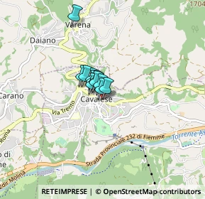 Mappa Via Fratelli Bronzetti, 38033 Cavalese TN, Italia (0.35091)