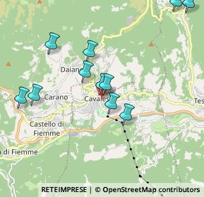 Mappa Via Fratelli Bronzetti, 38033 Cavalese TN, Italia (1.96818)