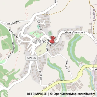 Mappa Via Giovanelli, 29, 38033 Carano, Trento (Trentino-Alto Adige)