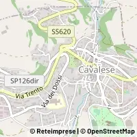 Map Cavalese