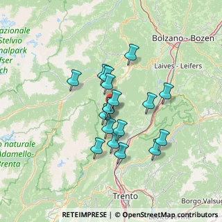 Mappa Via della Cooperazione, 38012 Predaia TN, Italia (10.56778)