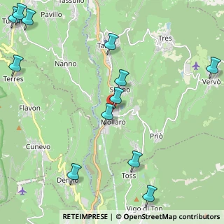 Mappa Via della Cooperazione, 38012 Predaia TN, Italia (2.92667)