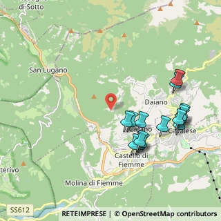 Mappa Località Calvello, 38033 Carano TN, Italia (2.11533)