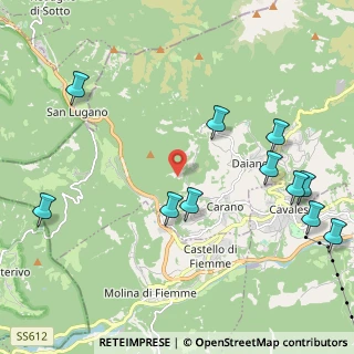 Mappa Località Calvello, 38033 Cavalese TN, Italia (2.52273)