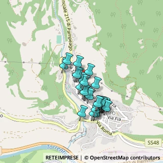 Mappa Via dei Rododendri, 38038 Tesero TN, Italia (0.33929)
