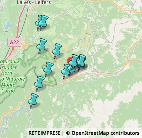 Mappa Via Paredon, 38033 Carano TN, Italia (4.74467)