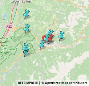 Mappa Via Paredon, 38033 Carano TN, Italia (4.40091)