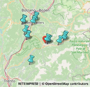 Mappa Via Paredon, 38033 Carano TN, Italia (12.29467)