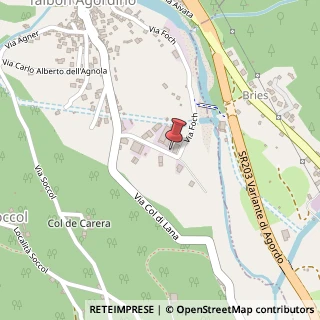 Mappa Via Campagna, 22, 32027 Taibon Agordino, Belluno (Veneto)