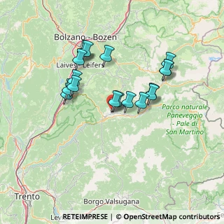 Mappa Vicolo Longo, 38033 Cavalese TN, Italia (12.67444)