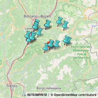 Mappa Vicolo Longo, 38033 Cavalese TN, Italia (12.02)