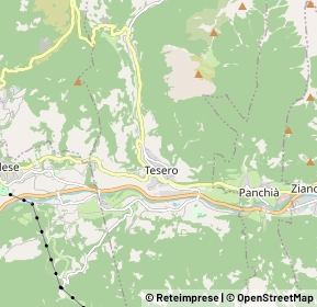 Mappa 38038 Tesero TN, Italia (1.697)