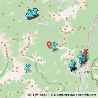 Mappa Val di Zoldo, 32013 Longarone BL, Italia (5.77308)