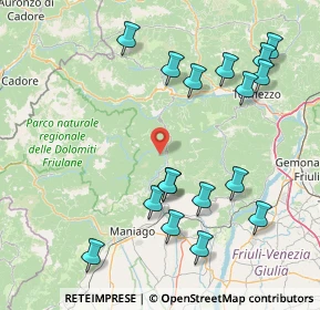 Mappa 33090 Tramonti di Sopra PN, Italia (17.83)