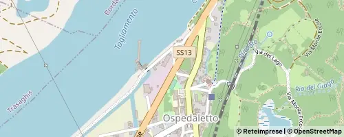 Mappa Gemona del Friuli