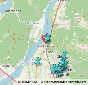 Mappa Via delle Roste, 33013 Gemona del Friuli UD, Italia (2.51733)