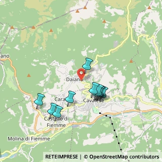 Mappa Via S. Tommaso, 38033 Cavalese TN, Italia (1.58636)