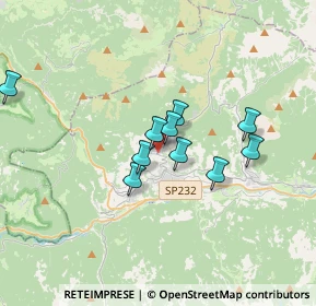 Mappa 38033 VILLE DI FIEMME TN, Italia (3.25182)