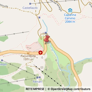 Mappa Piazzetta Forzate' Beato Giordano, 1A, 38054 Siror, Trento (Trentino-Alto Adige)