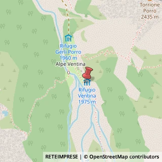 Mappa Alpe Ventina, Località, 23023 Chiesa in Valmalenco, Sondrio (Lombardia)