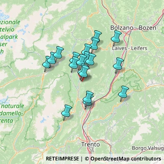 Mappa Via dei Campi, 38012 Predaia TN, Italia (10.63737)