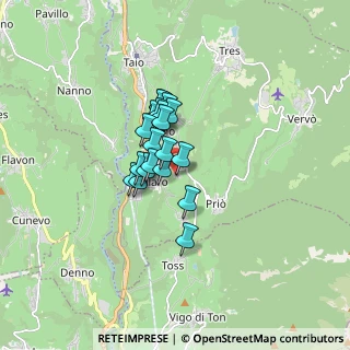 Mappa Via dei Campi, 38012 Predaia TN, Italia (0.9985)
