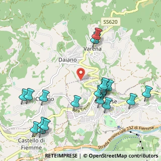 Mappa Via Costa dei Salici, 38033 Cavalese TN, Italia (1.21684)