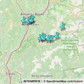 Mappa Via Giacomo Matteotti, 38033 Cavalese TN, Italia (11.04417)