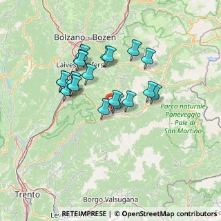 Mappa Via Giacomo Matteotti, 38033 Cavalese TN, Italia (11.881)