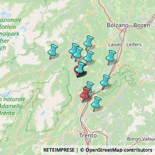 Mappa Mollaro, 38012 Taio TN, Italia (8.23067)