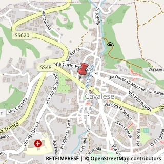 Mappa Piazza Mario Rizzoli, 8, 38033 Cavalese, Trento (Trentino-Alto Adige)
