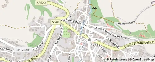 Mappa Cavalese
