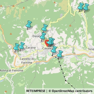 Mappa Via Baldieroni, 38033 Cavalese TN, Italia (1.93727)