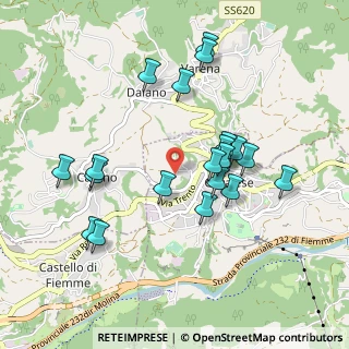 Mappa Via Giovanelli, 38033 Cavalese TN, Italia (0.9025)