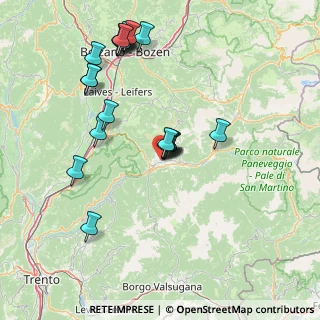 Mappa Via Giovanelli, 38033 Cavalese TN, Italia (15.7995)